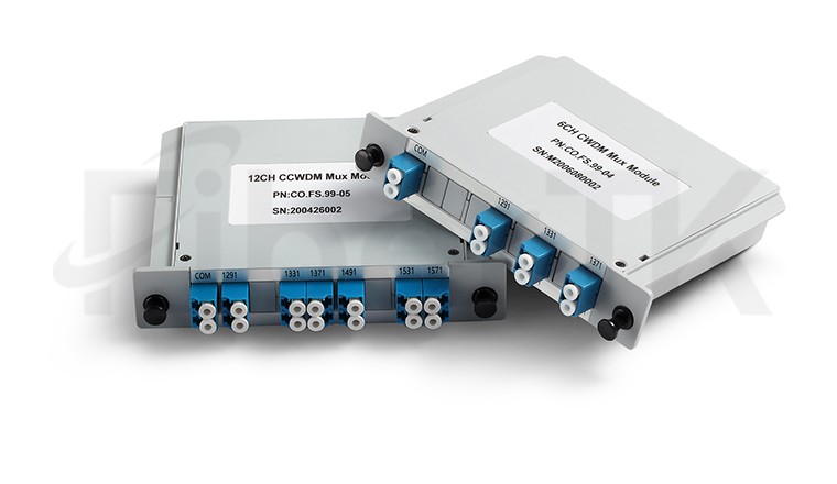 8-channel 1470-1610nm dual-fiber 2